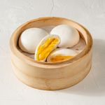 Steamed Buns with Preserved Egg Yolk Paste (3pcs)