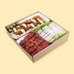 Set B -  Pancit Palabok, Chunky Pork BBQ, Fresh Lumpia