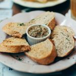 Mushroom Patè with Batard Bread