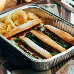Vigan Longganisa Kesong Puti Sandwich