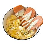 Cheesy Korean Spam & Egg Bowl