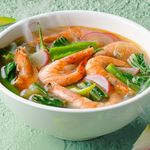 Sinigang Na Hipon Sa Green Mango