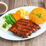 Baby Back Ribs with Java Rice