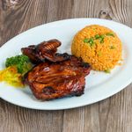 Chicken BBQ with Java Rice