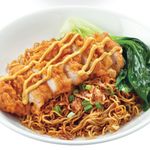 Cheesy Chicken Chop Noodle 芝士鸡扒面