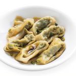 Mushroom Wontons With House Soy Sauce