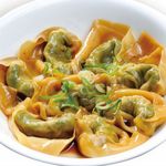 Mushroom Wontons With House Special Spicy Sauce