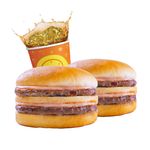 Buy 1 Take 1 Double Minute Burger + Drinks