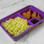Fried Dumplings with Hainanese Rice