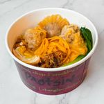 Steamed Dumplings With Laksa