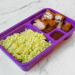 Crackling Pork with Hainanese Rice