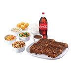 Honey Bourbon Ribs Group Meal