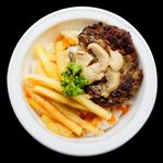 Burger Steak Rice