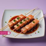 Salmon Kani Yakitori