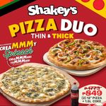 Pizza Duo With Coke - Save P924