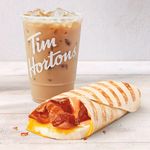 Cheesy Bacon Wrap Combo