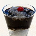 black gulaman with sago