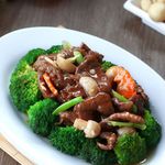 Sauteed Beef Broccoli Flower