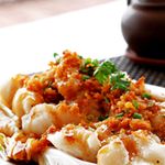 Steamed Fish Fillet Garlic