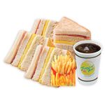 Clubhouse Sandwich, Reg.French Fries, Regular Softdrink - Value Meal