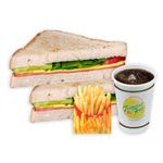 Ham and Cheese Sandwich, Reg. French Fries, Regular Softdrink - Value Meal