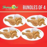 Bundle 4 - 4 Pcs Fried Chicken (2 Pcs) with Rice