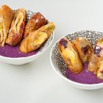 Turon - Ube Cheese