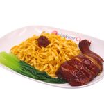 Soya Sauce Chicken Flat Noodle