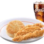 3pc Chicken Tenders + Biscuit + Drink