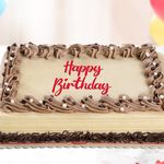 Improved Mocha Dedication Cake 8x12