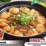 Shrimp Sotanghon Satay Sauce