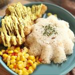 Breaded Fillet Of Fish With Honey Thyme Mustard Sauce Jr