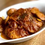 Italian Garlic Sausage in Pomodoro
