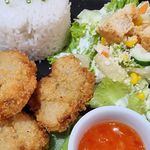 Fish Fillet With Salad