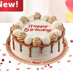 Supreme Caramel Mocha Dedication Cake