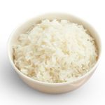 steamed rice