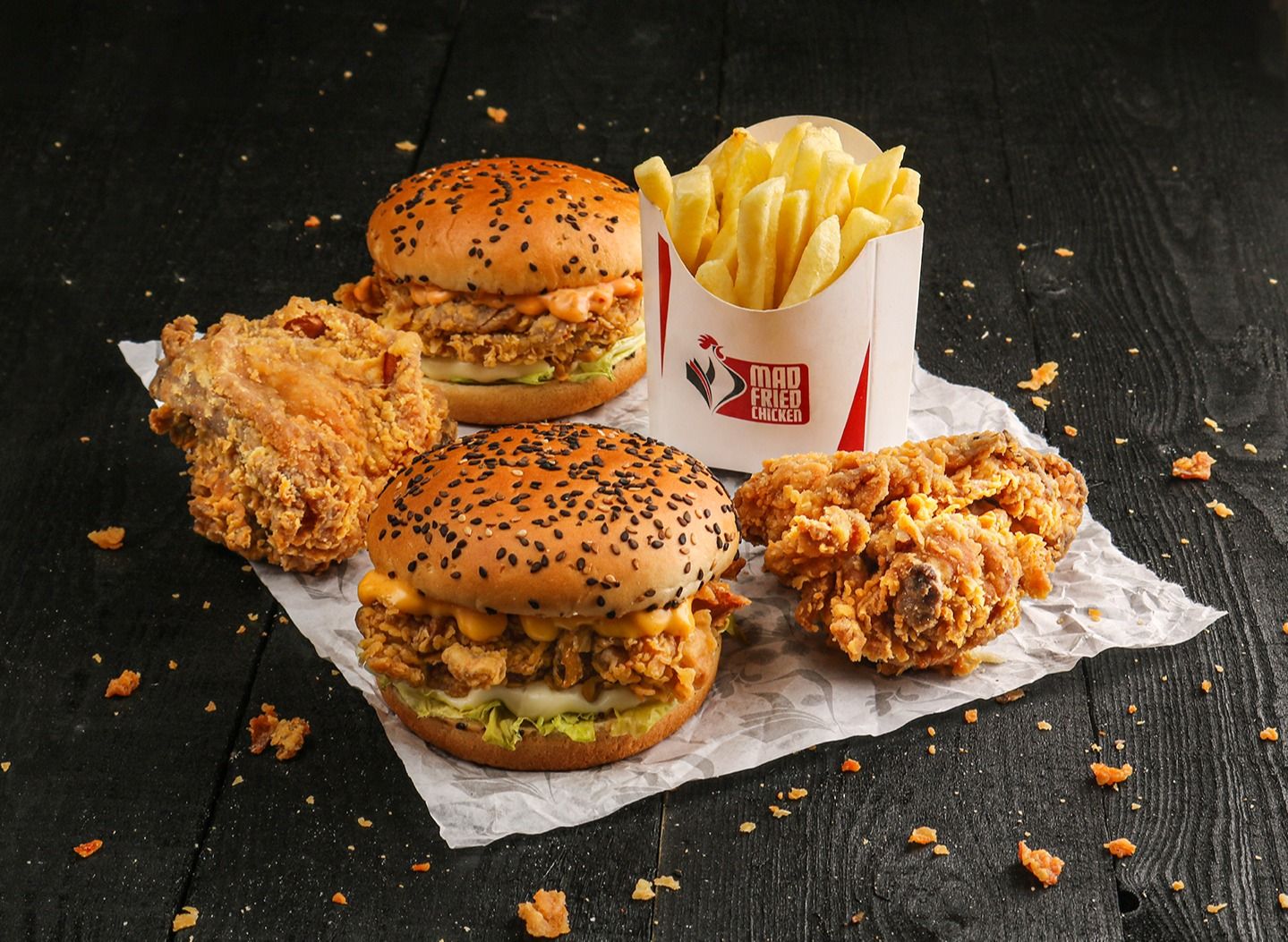 Mad Fried Chicken Nishat menu in Karachi Food Delivery Karachi