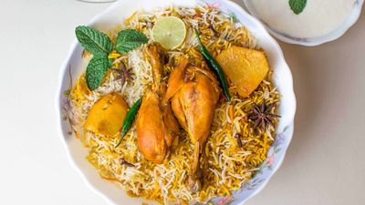 Qureshi Chicken Biryani