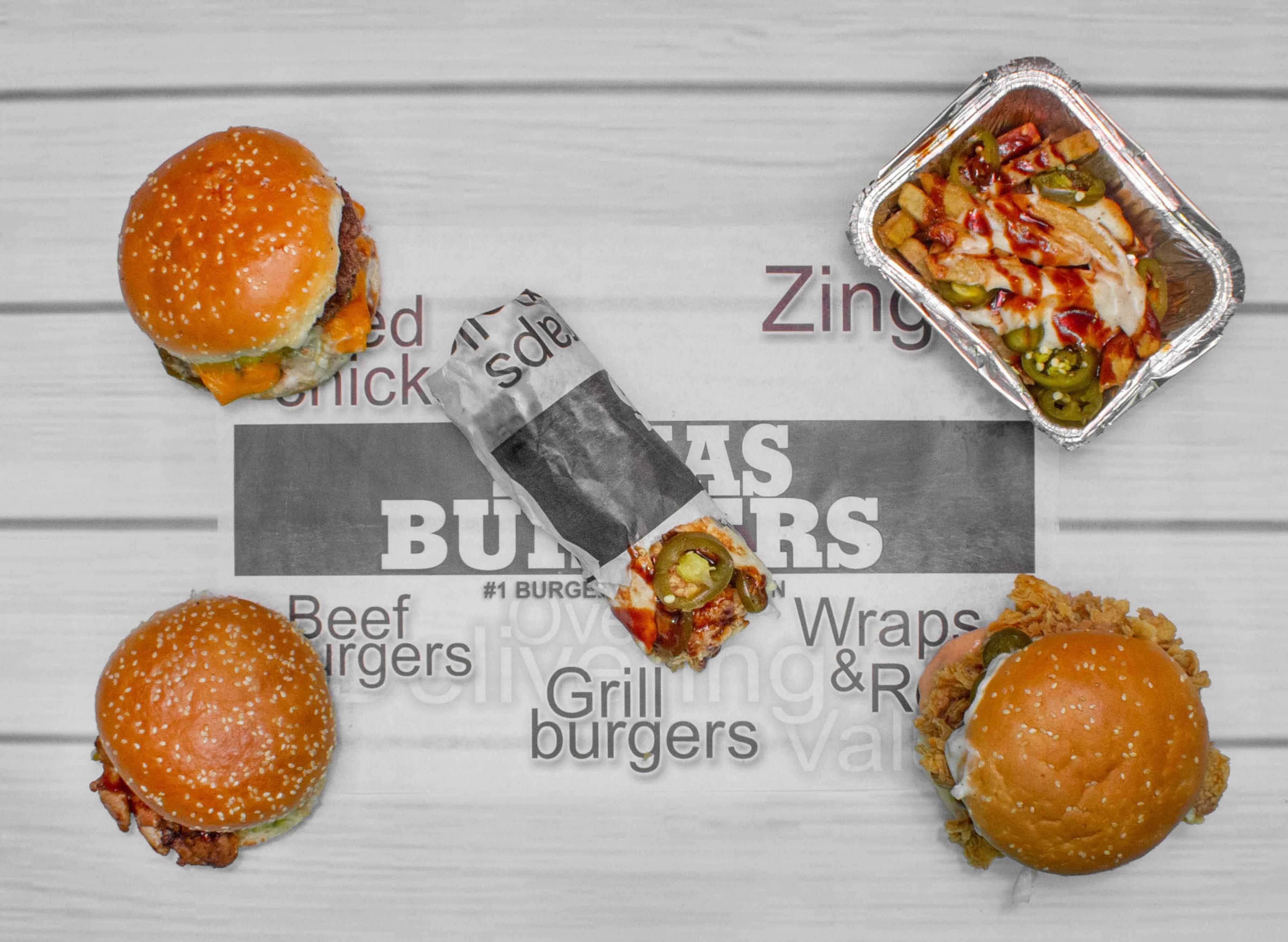 TEXAS BURGERS Shareefabad menu in Karachi Food Delivery Karachi