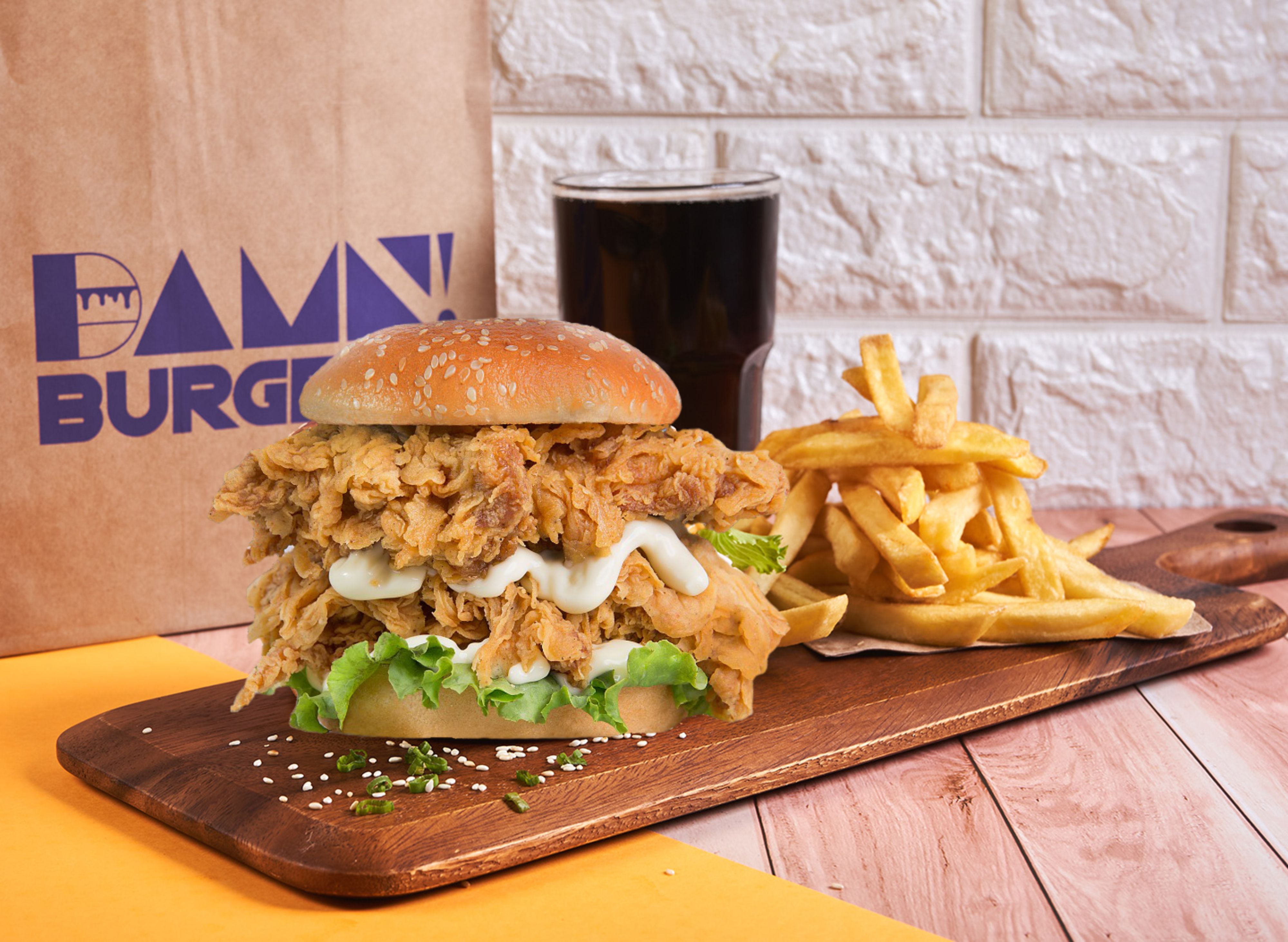 DAMN! Burgers - Cantt vendor logo
