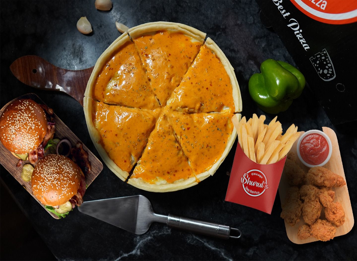 Shurul's Deep Dish Pizza menu in Rawalpindi Food Delivery Rawalpindi