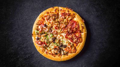 The Golden Bites Pizza