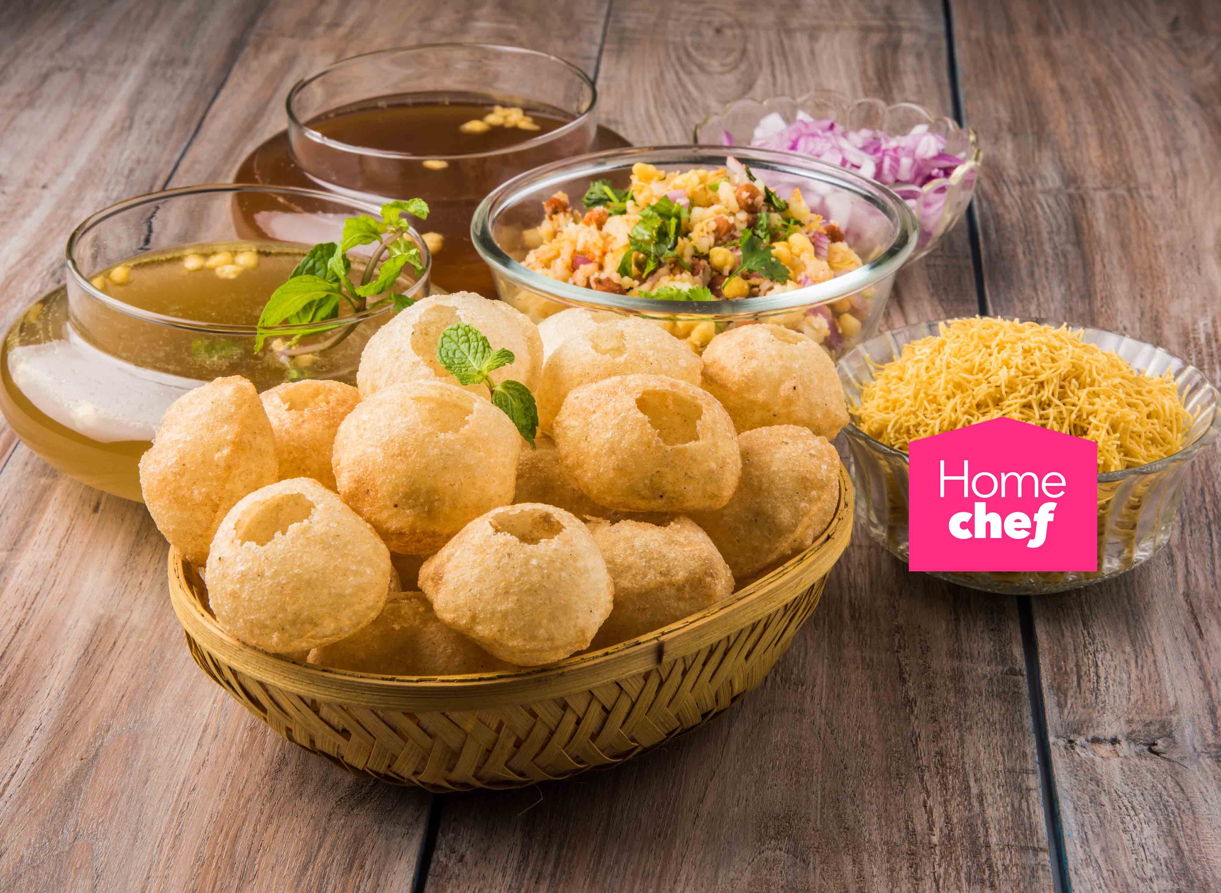 foodie Tasty Gol Gappy and Fast Food vendor logo