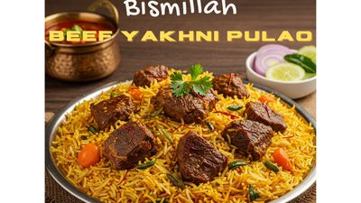Bismillah Beaf Yakhni Pulao
