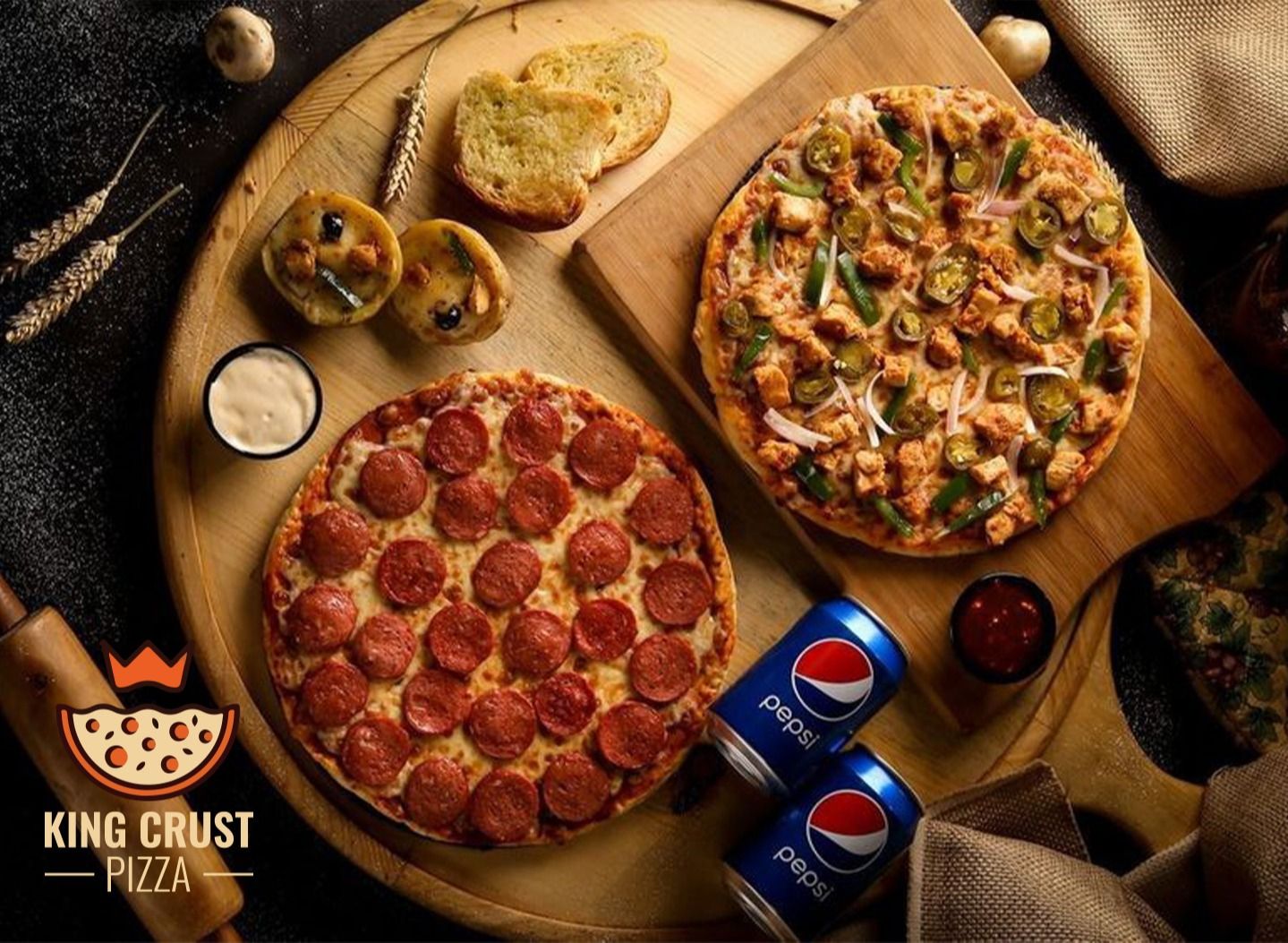 King Crust Pizza Menu In Lahore Food Delivery Lahore Foodpanda   Krkd Hero 