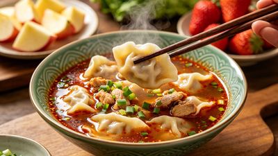Chinese Kung Fu dumplings
