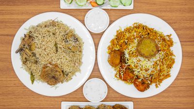 Karachi Naseeb Biryani, Murgh Pulao & Chai Paratha