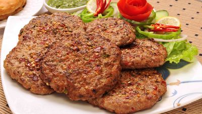 Haji special chappli kabab