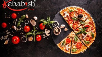 Kebabish pizza