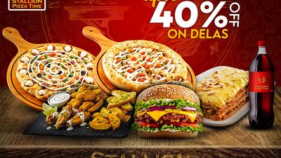 Stallion Pizza Time